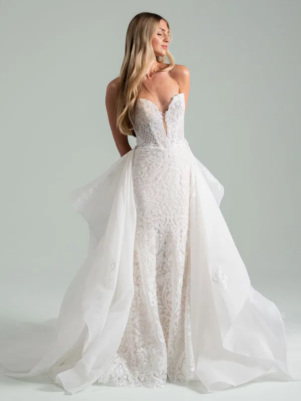 East of Eden by Hayley Paige Dress and overskirt Size 10/12